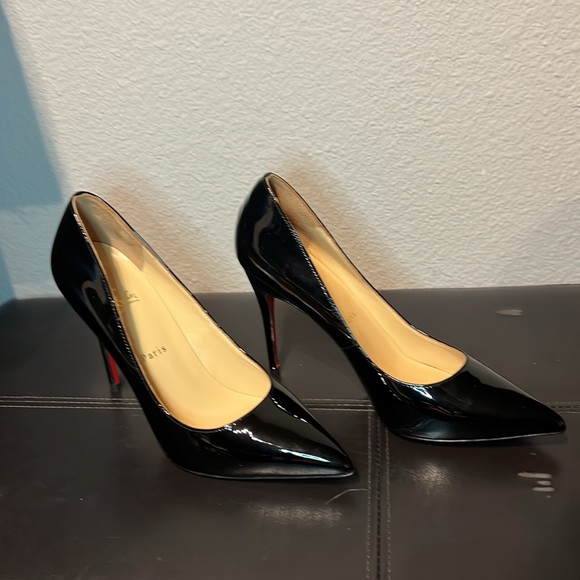 Christian Louboutin Patent Leather Kate 100mm Heels size 41 /10 - Picture 4 of 11